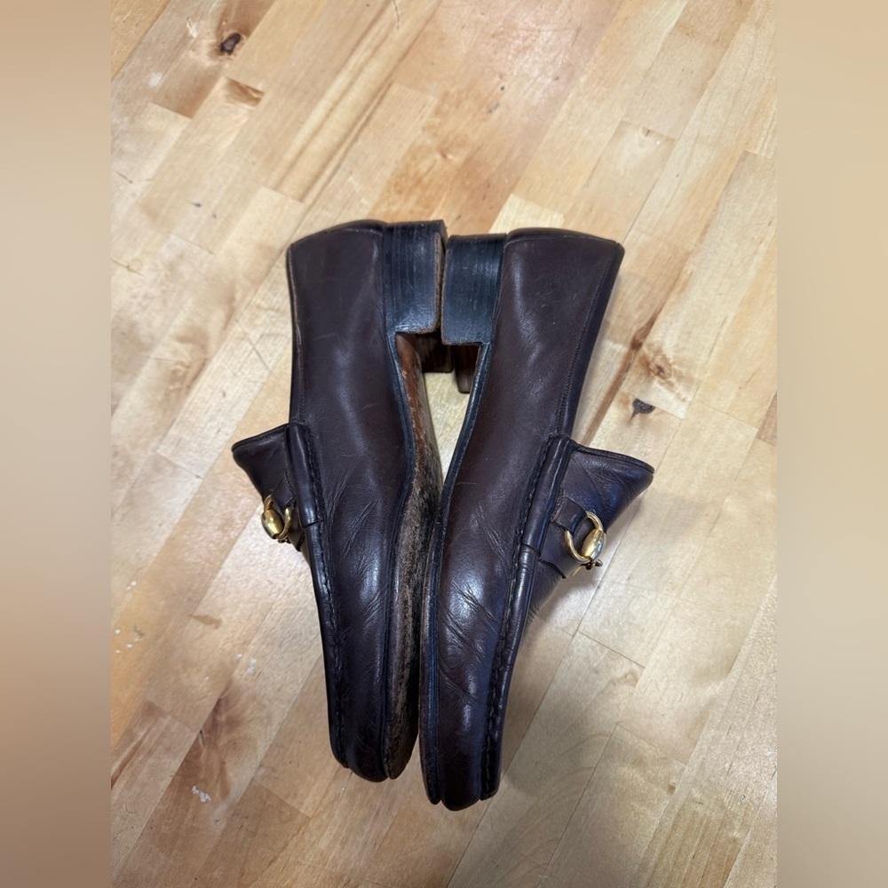 Gucci Dark Brown Leather Loafer - Picture 2 of 14